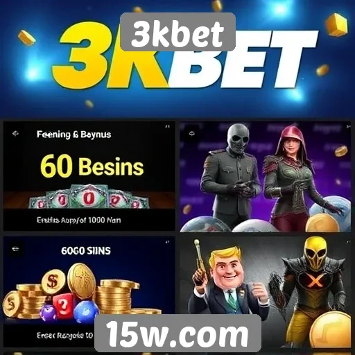 Ofertas de bônus e promoções disponíveis no 3kbet