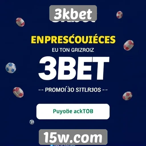 3kbet oferece promoções exclusivas para novos usuários